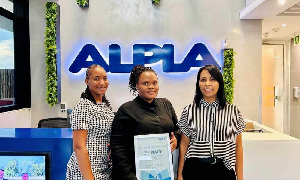 ALPLA Sustainability Award Second Place 2024 South Africa