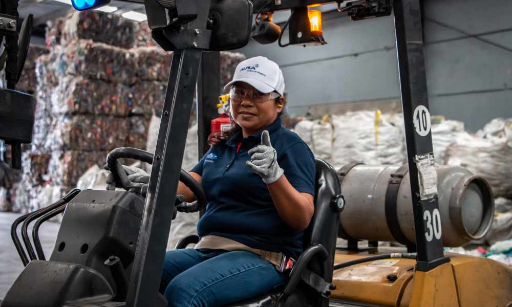ALPLA Sustainability Report 2025 Recycling IMER Mexico